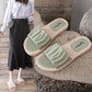 Women's Slippers Summer Flat Bottom Breathable Indoor  Non-slip Outer Wear Slippers