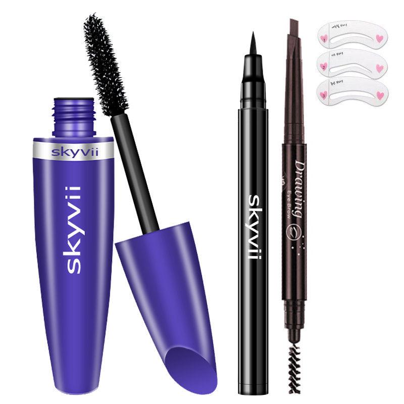 Encryptio Fading Cosmetic Set Not to discolor mascara waterproof Elastic without Stains Lengthening
