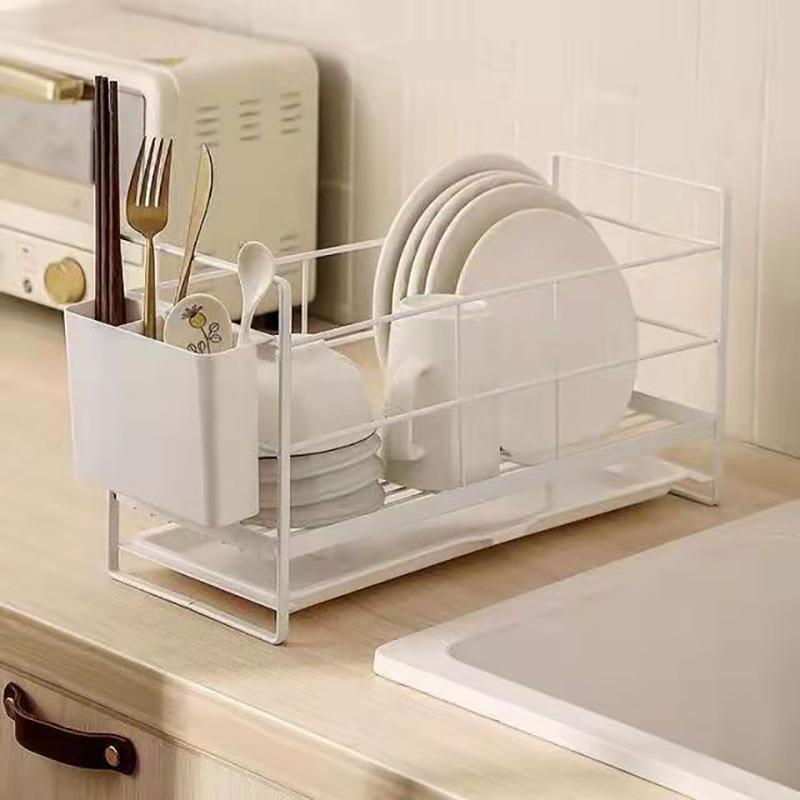 Kitchen Tableware Racks To Dry Dishes Drain Rack Household Storage Rack Countertop Drain Basket Spice Rack Kitchen Organizers