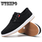 Loafers Men Outdoor Casual Light Soft Lace Up Flat Shoes