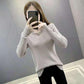 Sweater Women Autumn Winter Bottoming Shirt Women's Mesh Stitching Loose Long-sleeved Round Neck Korean Knit Sweater with Top