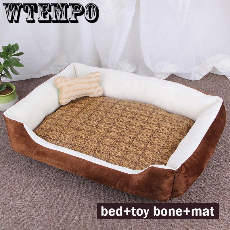 Kennel pet mat Teddy small medium dog large supplies bed dog house cat litter four seasons universal
