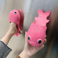Puffer Fish Slippers Female Home Fashion 2020 Korean Version Wild Fish-shaped Slippers Indoor and Outdoor Soft Bottom Girlfriends Sandals and Slippers