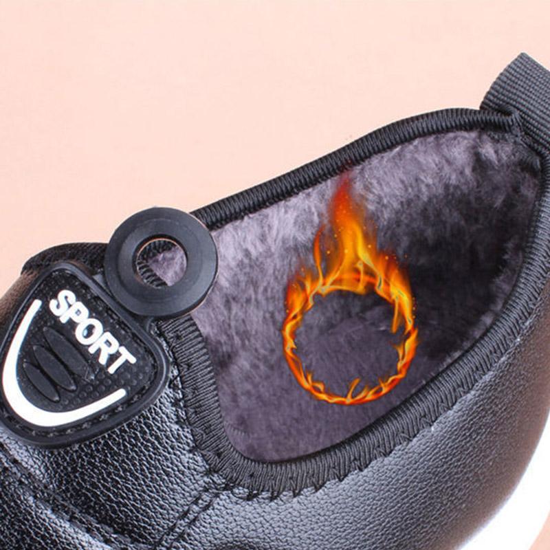 Autumn and Winter Cotton Shoes Women Fleece Warm Waterproof Non-slip Ladies Cotton Shoes