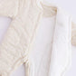 Baby Jumpsuit Autumn and Winter Newborn Clothes Male and Female Baby Clip Cotton Pure Cotton Thickened Autumn and Winter Baby Clothes