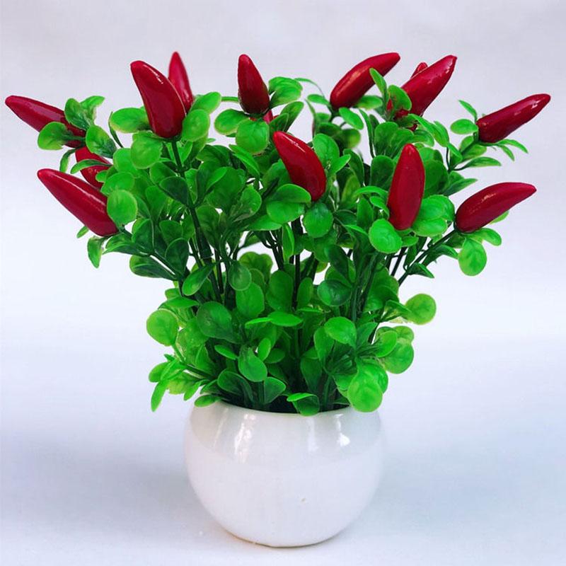 Artificial Flower Ceramic Set  Home Decorations Wedding Decoration Decorations Floral Art Fake Flowers Small Potted Plants