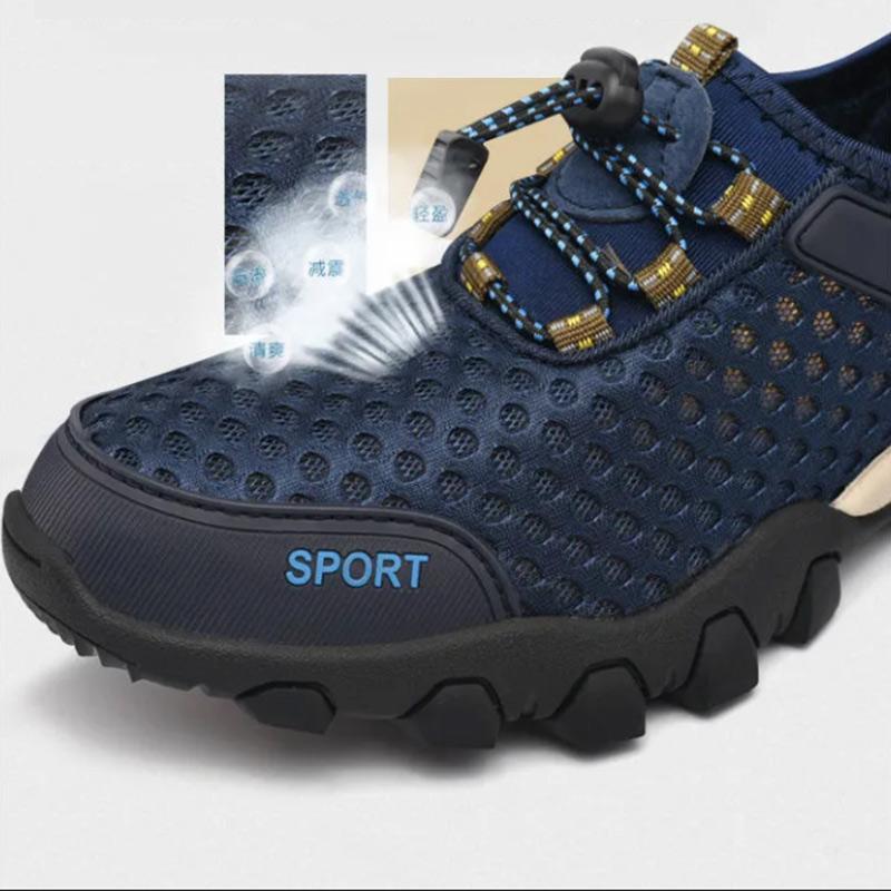 Spring and Summer Flying Woven Mesh Shoes Sneakers Men's Students Casual Breathable Running Shoes