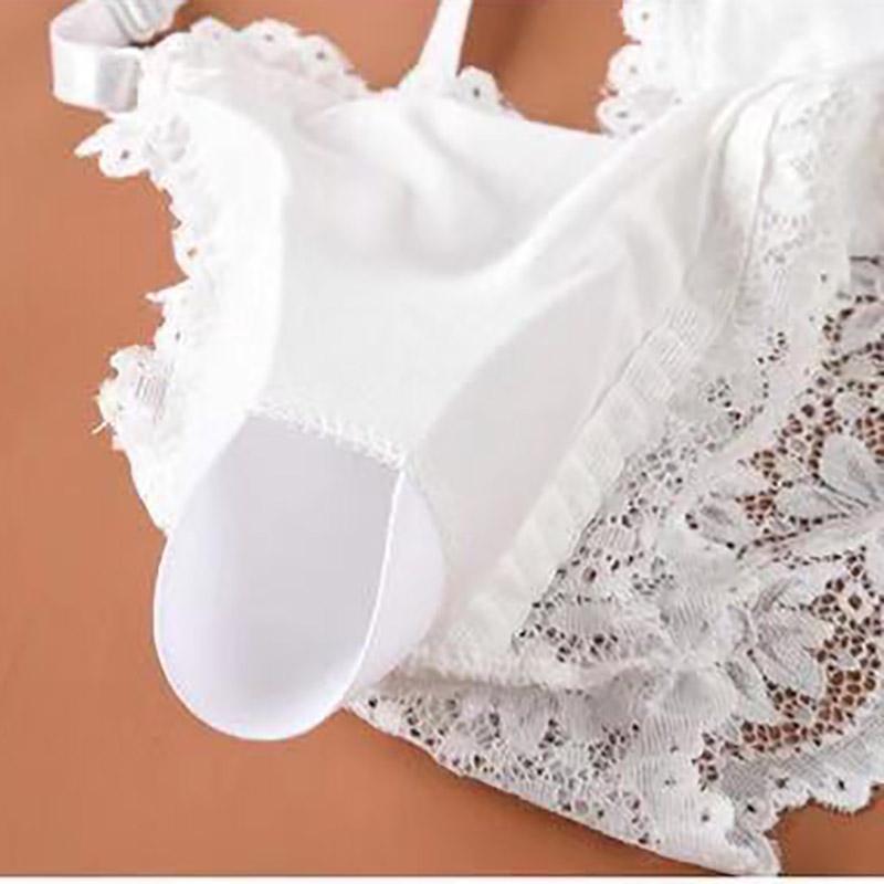 Korean Version of Lace Sexy Beautiful Back Tube Top Sling No Steel Ring Gather Bottom Vest Type Women's Underwear Bra