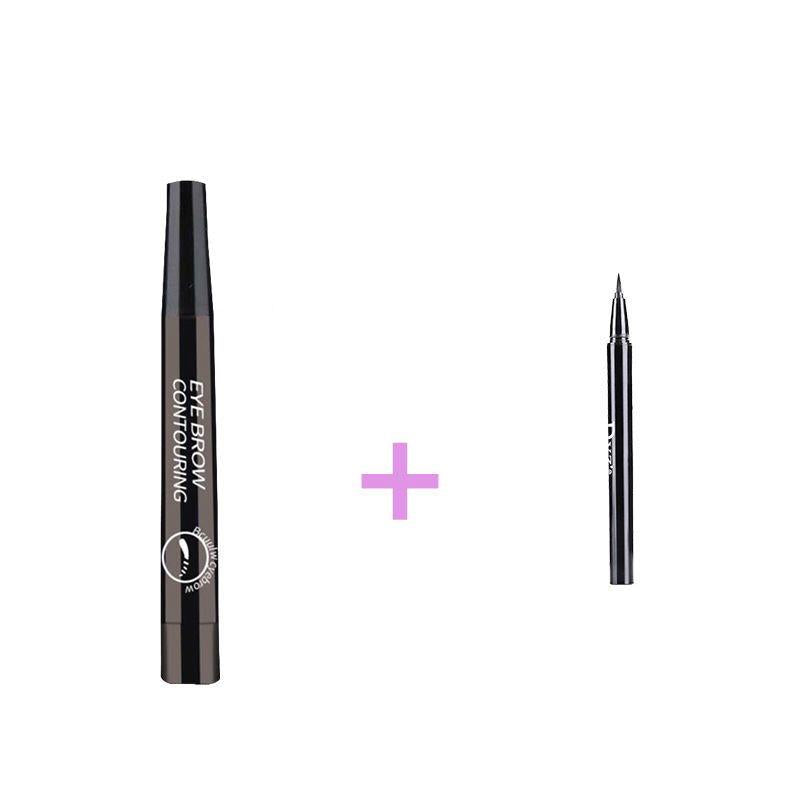 [Semi-permanent supernatural thrush artifact]Liquid eyebrow pencil waterproofsweatproof and durable