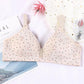 Women Large Size No Steel Ring Thin Bra Gather Sexy Fashion Seamless Cup Surface Simple Natural Comfortable Breathable Adjustable Bra