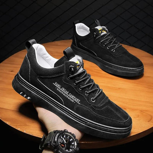 Men's Sport Shoes Non-slip Wear-resistant Light Weight Shoes Spring and Autumn Skateboarding Shoes Casual Sneakers Breathable Running Shoes