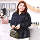 Plus Fertilizer Plus Size Chiffon Middle-aged and Elderly Mother Spring and Summer Fashion Long-sleeved T-shirt Top Women's Bottoming Shirt