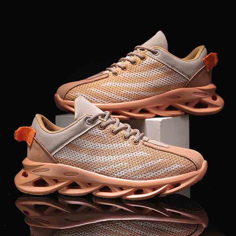 Plus Size 39-44 Men Sneakers Low-top Mesh Running Basketball Shoeses Outdoor Non-slip Sports Shoes Shockproof Shoes