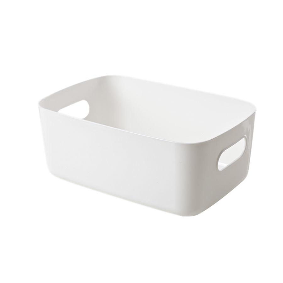Storage Basket Desktop Storage Box Household Cosmetics Rack Bathroom Kitchen Dormitory Debris Snack Plastic Box