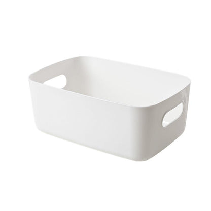 Storage Basket Desktop Storage Box Household Cosmetics Rack Bathroom Kitchen Dormitory Debris Snack Plastic Box