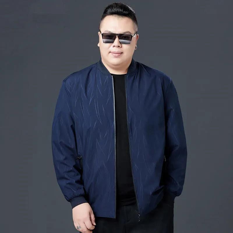 Spring and Autumn Plus Fertilizer To Increase Loose Men's Loose Sports Jacket Large Size Thin Men's Jacket