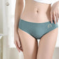 4 Pairs of Women's Cotton Antibacterial Mid-waist Underwear Women's Breathable Seamless Underwear Student Korean Version Plus Size Briefs