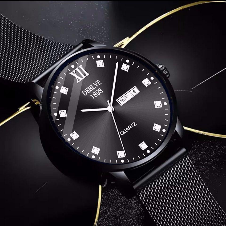 Skeleton Mechanical Watches Men Strap Automatic Watch Men Waterproof Wristwatch