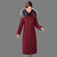 Winter Coat Women's Coat Middle-aged Women's Padded Clothes Long Over-the-knee Padded Jacket