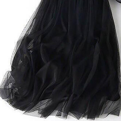 WTEMPO Brand Wearing A Long Skirt Slim Slim Skirt Lace Dress Female Summer Long Sleeveless