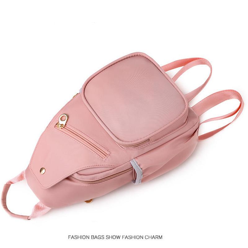Women's Korean Casual Chest Bag, Chest Messenger Bag, Fashionable Multi-purpose Ladies Small Backpack