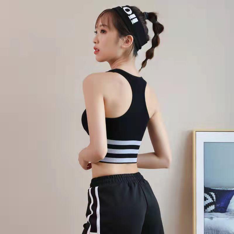 Sports Underwear Running Yoga Vest Workout Tank Tops Running Underwear Women's Top  Anti-sagging Fitness Wrap Chest Beautiful Back Yoga Vest