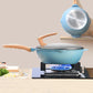 Deep Frying Pan Maifan Stone Wok Non-stick Pan Household Pan Frying Pan Induction Cooker Special Cooking Kitchen Cookware
