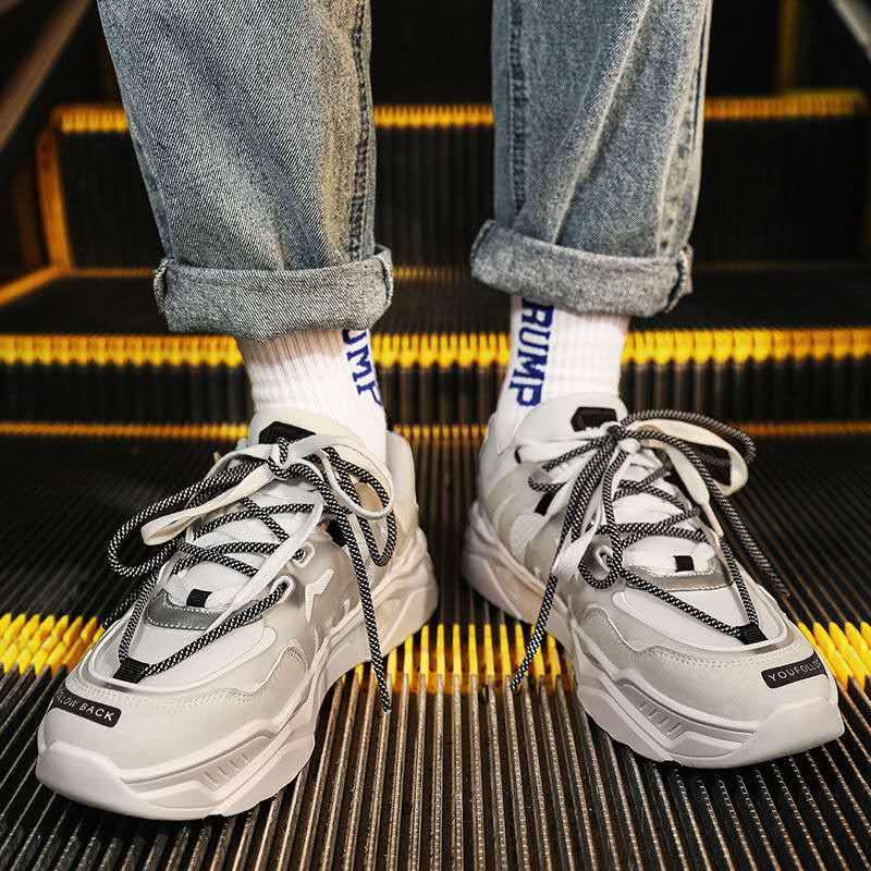 New Shoes Men's Tide Shoes Casual Men's Sports Shoes Running Shoes Couple Trend
