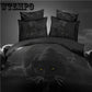 Luxury Bedding Bed Sheet Duvet Cover Pillow Case Comforter Set 3d Printing  King Home Textile