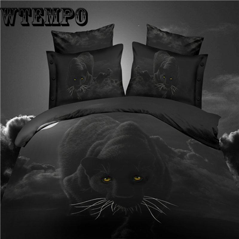 Luxury Bedding Bed Sheet Duvet Cover Pillow Case Comforter Set 3d Printing  King Home Textile
