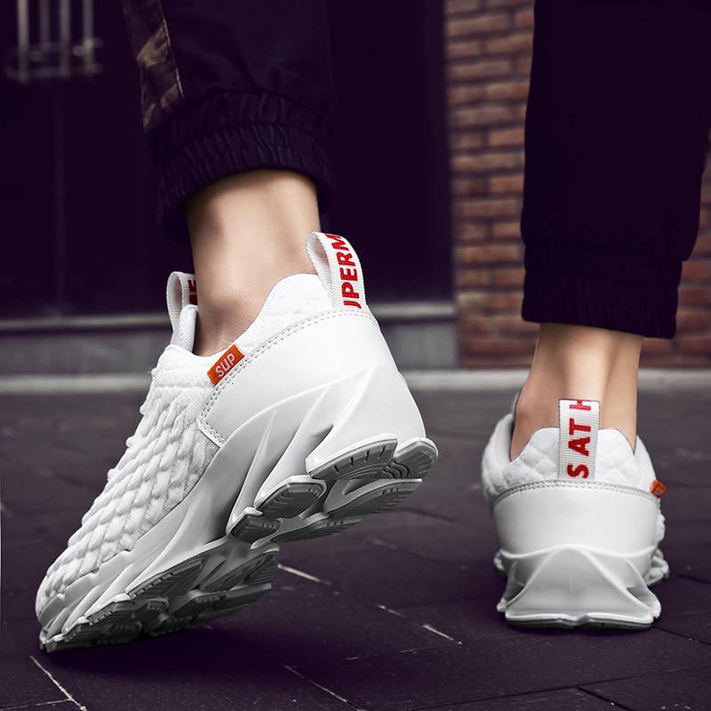 Men Sneaker Blade Running Shoes Fashion Walking Jogging Tennis Shoes Breathable Casual  Shoe