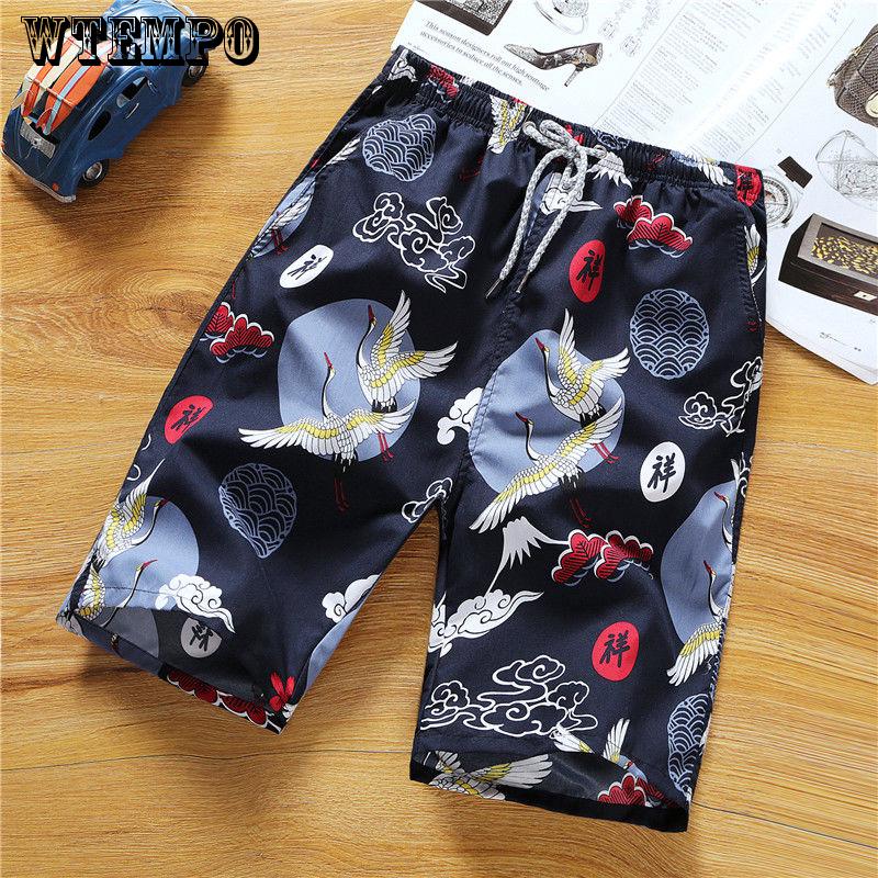 WTEMPO Sports Short Beach Shorts Surfing Swimming Boxer Trunks Bathing Suits Swimwear