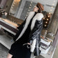 Parkas Women's Mid-length Detachable Full-hair Liner Fur Jacket Leather Fur Jacket