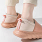 Thick-soled Cotton Shoes for Men Women Couples In Winter Indoor Outdoor Home Waterproof and Warm Cotton Slippers
