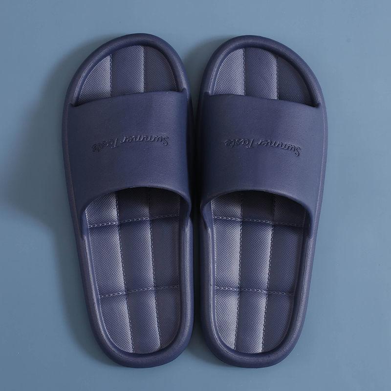 Slippers Women's Summer Non-slip Bathroom Sandals and Slippers Home Shoes Soft-soled Slippers Bathing Household Sandals and Slippers