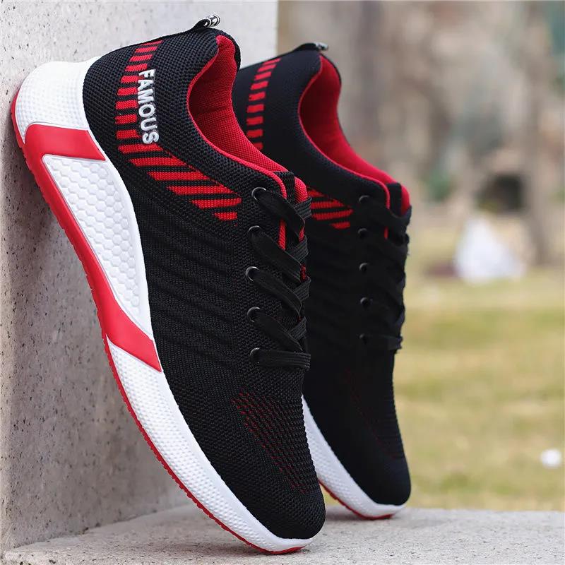Spring and Summer Men's Sports Shoes Breathable Casual Running Shoes