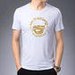 Short Sleeve T-shirts Summer O-neck Casual Shirts Harajuku Hong Kong Trendy Gangster Cat Print Tees Best Seller Cloth for Youth