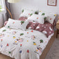 Cheap Four-Piece Bedding Set Quilt Cover Sheet Pillowcases Suit Polyester Anti-Static Delicate Children's Student Princess Style