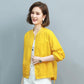 Printed Solid Color Sun Protection Clothing Women's Long-sleeved Light Women's Short Jacket Casual All-match Summer Sun Protection Shirt