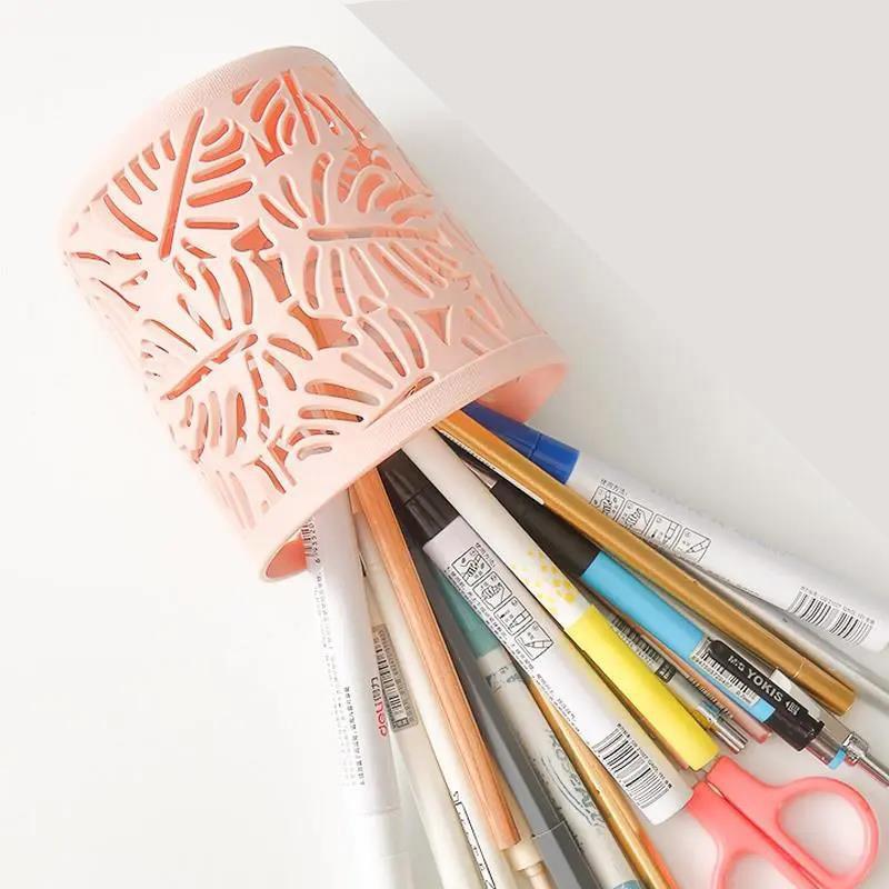 Nordic Household Gadget Storage Bucket Adult Office Multi-function Pen Holder Student Stationery Desktop Storage Bucket