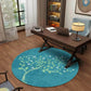 Round Carpet Living Room Light Luxury Style Trend Room Carpet Bedroom Bedside