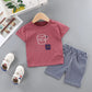 Brand Boys Clothing Children Summer Boys Clothes Cartoon Kids Boy Clothing Set T-shit+Pants Cotton