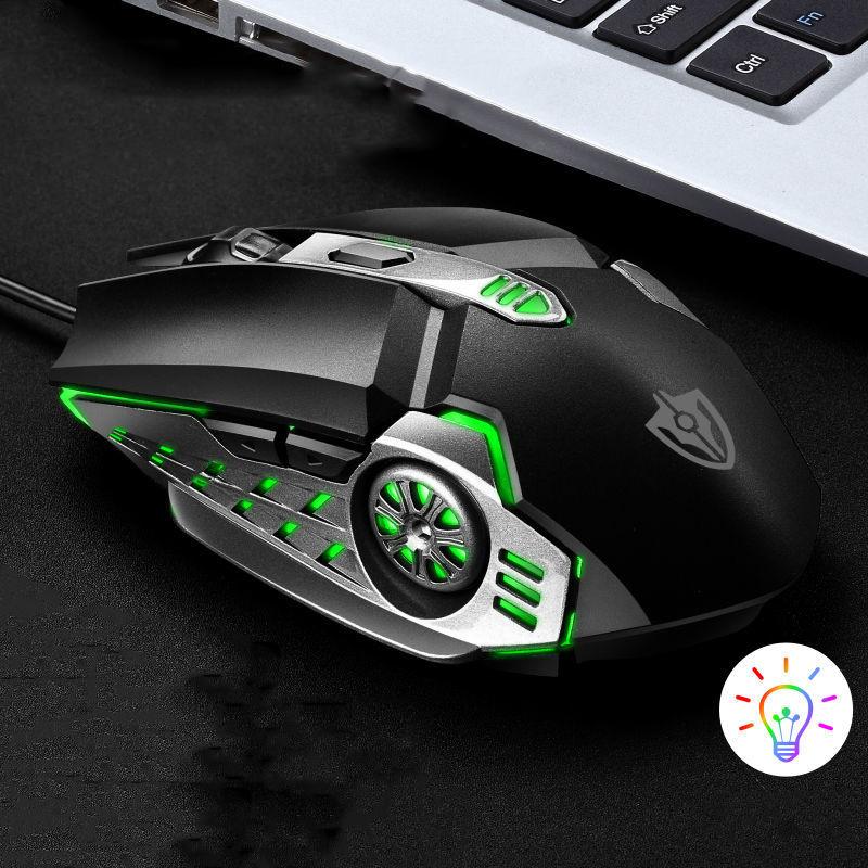 Computer Gaming Mouse Wired Usb Silent Gaming Mechanical Mouse Desktop Notebook Universal Mouse