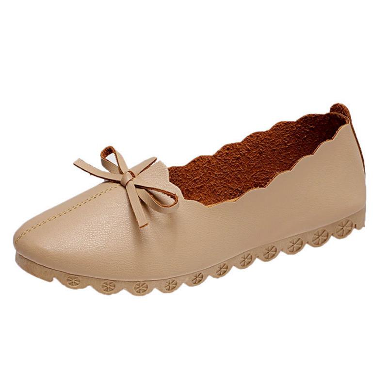 Women's Work Shoes Nurse Shoes Single Shoes Non-slip Mother Pregnant Women White Shoes Waterproof Beanie Shoes Anti-foot Odor