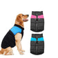 Pet's Waterproof Warm Clothes Winter Puppy Color Stitching Zipper Cotton Vest Soft Casual Oversize Jacket Dog's Ski Suit