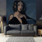Bedroom Background Hanging Cloth Home Decoration Net Red Live Bedside Ghost Knife Ice Princess Comic Fabric