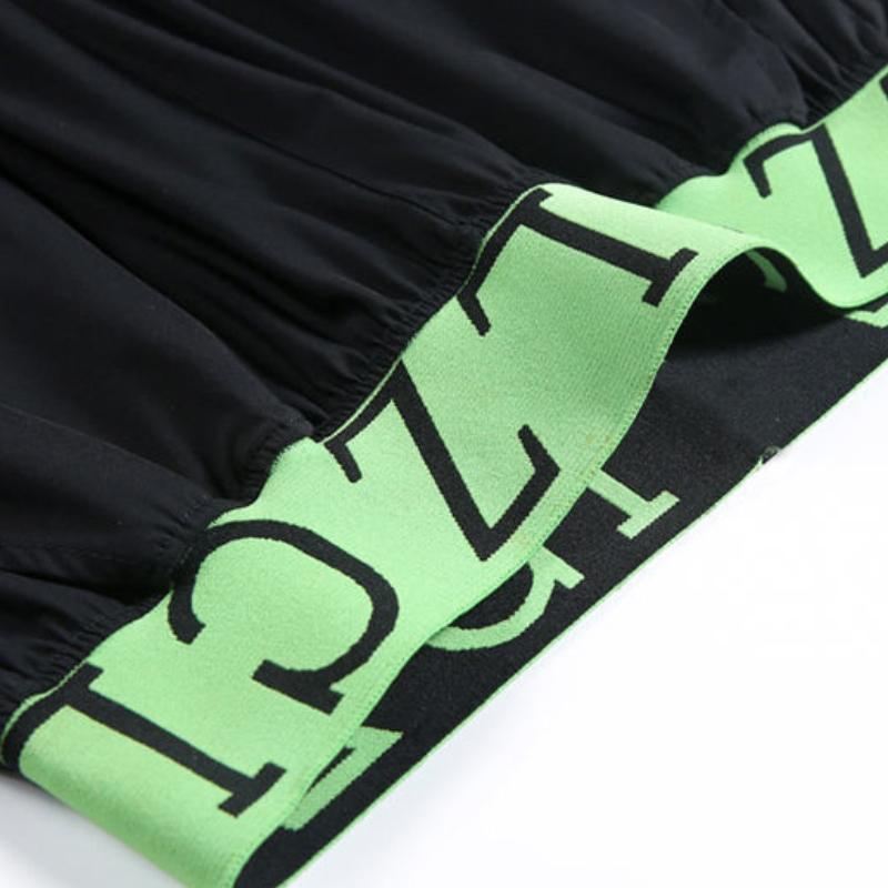 Quick-drying Pants Women's Summer Thin Ice Silk Sports Pants Female Students Korean Loose Harem Pants Nine-point High-waisted Feet
