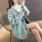 Elegant Women Cardigans Casual V-Neck Knitted Women Sweaters Slim Autumn Winter Clothes Jersey Mujer