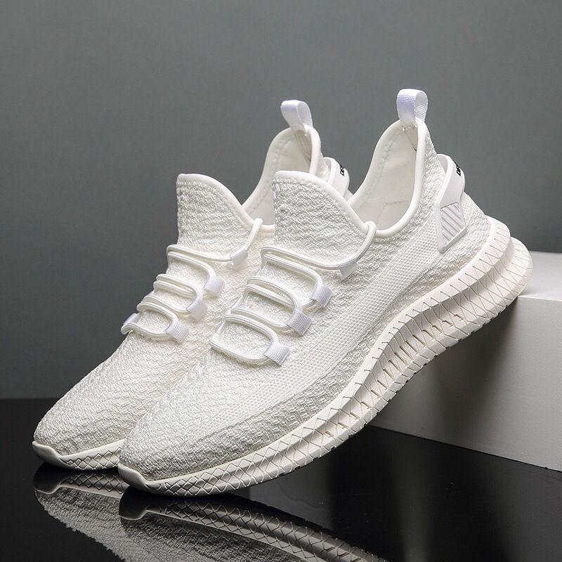 Sports Shoes Men's Casual Lightweight Non-slip Running Shoes Spring Autumn Breathable All-match Flat Shoes