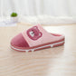 Winter Couple Thickened Non-slip Slippers Warm Indoor Cotton Slippers